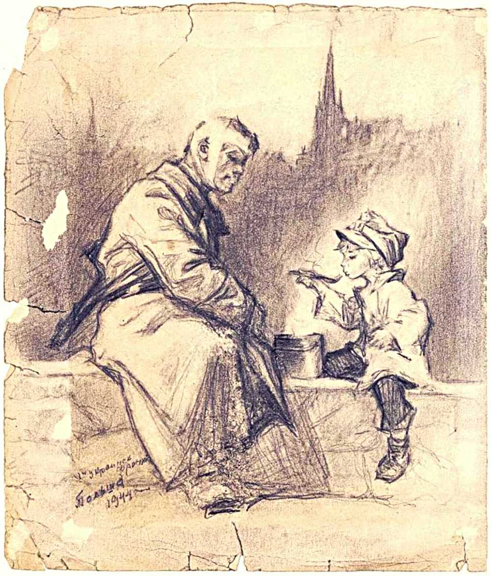 Исаак Давидович. «Солдатская каша».