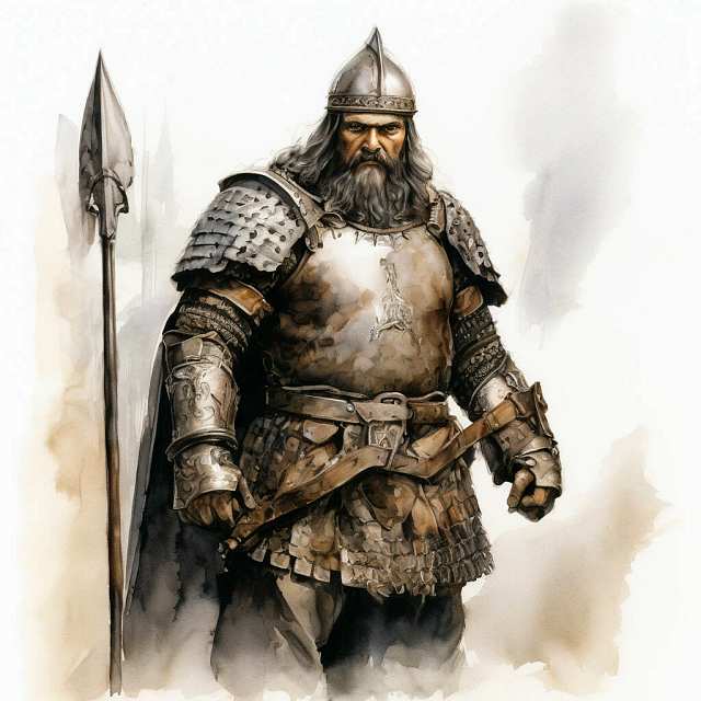 Илья Муромец. Изображение: shedevrum.ai.