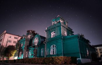 Вечерние огни Бобруйска. Особняк купчихи Кацнельсон
