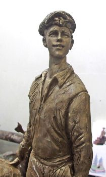 Шура Балаганов. Эскизы скульптуры (2008 год)