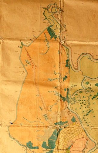 Фрагмент плана Бобруйска начала ХХ века