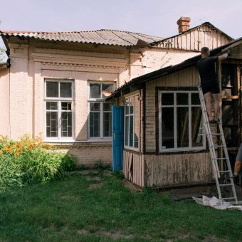 Адрес двора: Чонгарская, 79. Фото: Татьяна Удодова Двор 7-й. Квартира №1