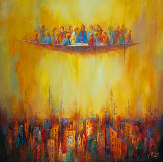 2020 год, холст, масло, 70х70 см