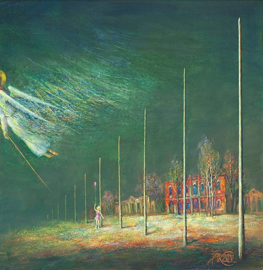 2020 год, холст, масло, 60х60 см