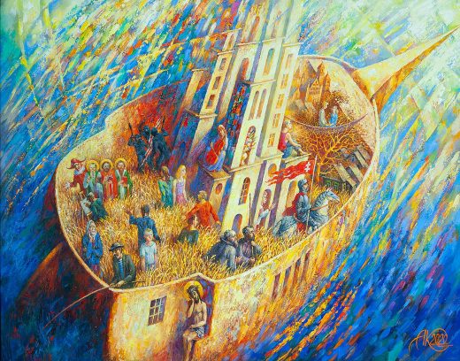 2020 год, холст, масло, 70х90 см