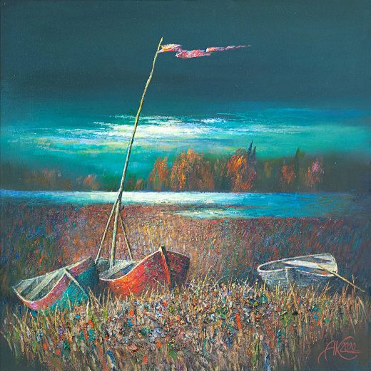 2020 год, холст, масло, 60х60 см