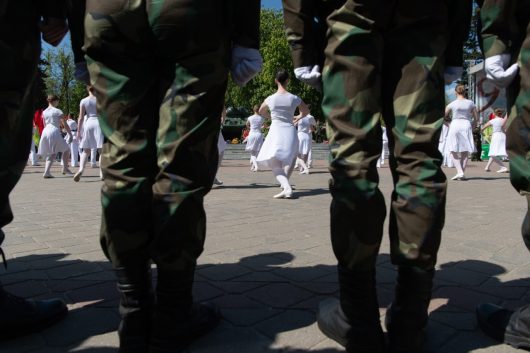 Бобруйск, площадь Победы, 9 мая 2023 года. Фото: Татьяна Удодова