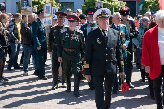 Бобруйск, площадь Победы, 9 мая 2023 года. Фото: Татьяна Удодова