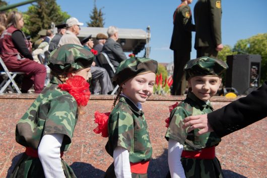 Бобруйск, площадь Победы, 9 мая 2023 года. Фото: Татьяна Удодова