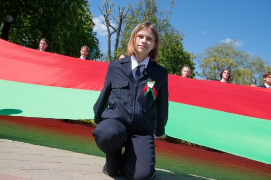 Бобруйск, площадь Победы, 9 мая 2023 года. Фото: Татьяна Удодова