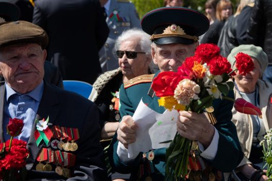 Бобруйск, площадь Победы, 9 мая 2023 года. Фото: Татьяна Удодова