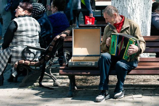 Бобруйск, площадь Победы, 9 мая 2023 года. Фото: Татьяна Удодова